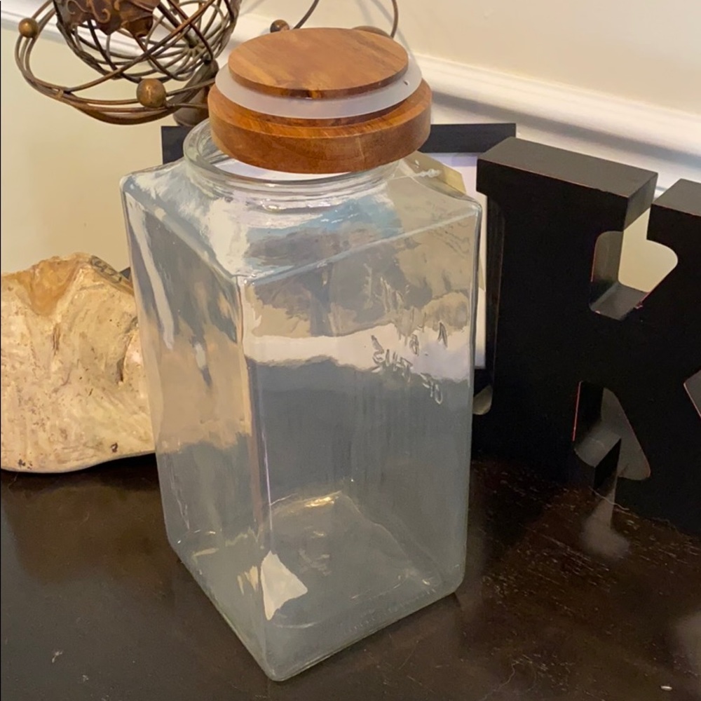 Kate Spade A Little Bit of This Lg Glass Canister - Picture 2 of 4